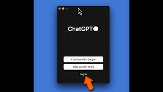 How to download and use Chatgpt on your Mac?