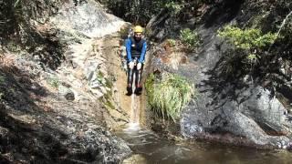 Canyoning in Bariloche With ABC-Canyon. El tobogan de la Virgen