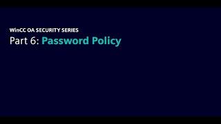 Part 6: Enhancing Security with Password Policies