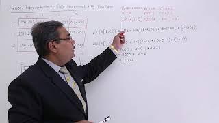 Memory Representation Of Two Dimensional Array In Row Major