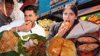 Dehradun Street Food | Street Food | Katlambe Chole, Bun Tikki, Maggi, Aloo Paratha & More