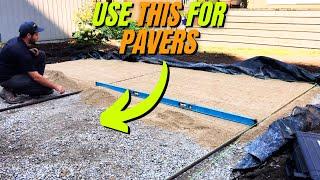 Why Use Dense Graded Base for Pavers and Walls