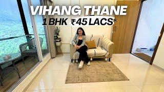 Vihang Marina Thane 1 BHK Tour at Ghodbunder Rd | Review, Price and Location