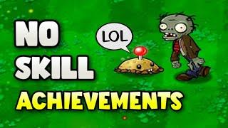 10 Most EASY Achievements  in Plants vs. Zombies!