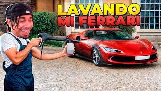 Rdjavi reacciona a como Millonarios Lavan el Ferrari 296 GT