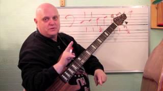 Real Bass Lessons 1 - Music Theory - Major Scale Construction