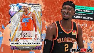 The BEST Point Guard in NBA 2K25 MyTeam: 100 Overall Shai Gilgeous-Alexander
