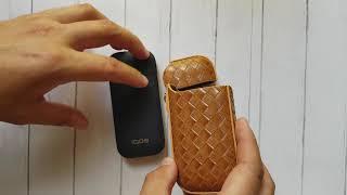 Чехол для IQOS 2 4 Plus имитация плетенной кожи | Аксессуары для Айкос