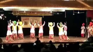 Bhangra Performance by GNDU Laws Department at Jashan 2017