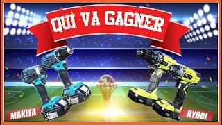 MATCH D'OUTILS: LES VISSEUSES - QUI VA GAGNER? MAKITA VS.RYOBI