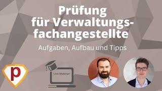 Verwaltungsfachangestellte (VFA) Prüfungsfragen | Live-Webinar