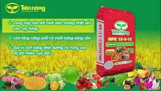 Sản phẩm dinh dưỡng cây trồng Tiến Nông NPK 12-3-12