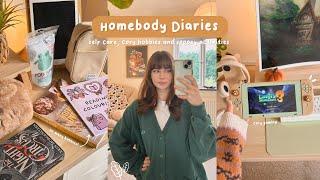 Cozy Homebody Diaries┃self-care, hobbies and spooky activities