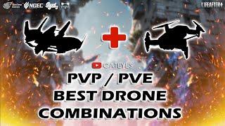 #MustWatch  LIFEAFTER FULL GUIDE OF 16 TYPES OF DRONES & BEST COMBINATIONS FOR  PVP / PVE