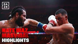FIGHT HIGHLIGHTS | NATE DIAZ VS JORGE MASVIDAL