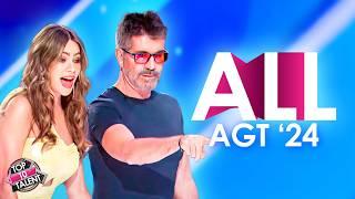 All AGT Auditions 2024 - AMAZING!!!