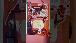 Junk Journal With Me  Pink Pixie Diary #junkjournal #journaling #shorts