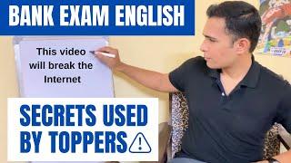Bank exams English FULL SYLLABUS covered in 3 hours class  | Bank PO Topper Ashutosh