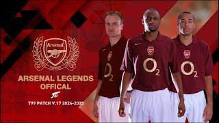 Graphic Menu Arsenal Legends For PES 2017 By WinPES21