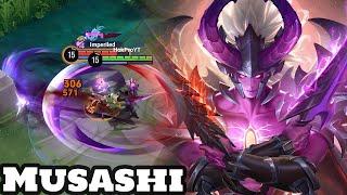 Honor of Kings Musashi Underworld Sentry Skin Gameplay Rank Master