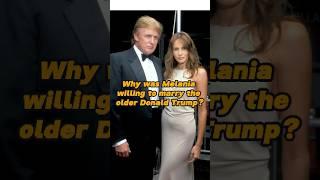 No wonder Melania was willing to marry Trump, who is 24 years older—he won her heart with a ring!