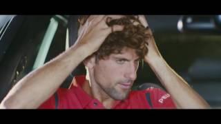 Guga Kuerten e Novak Djokovic em comercial