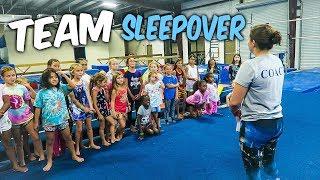 Coach Life: Gymnastics Team Sleepover| Rachel Marie