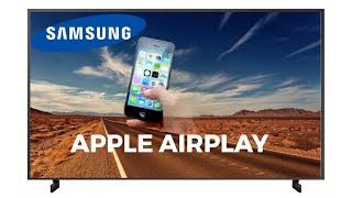 Apple Airplay Samsung TV