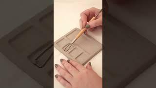 Ceramic paint palette - Quick ideas for beginners