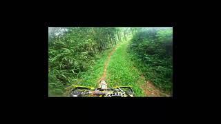 Solo Dirt Bike Ride on a Barren Road