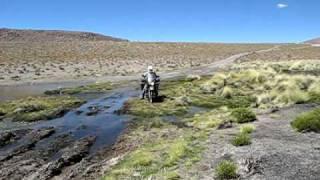 A failed water crossing... Laguna Colorada, Bolivia