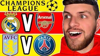CHAMPIONS LEAGUE QUARTER FINAL 2ND LEG PREDICTIONS