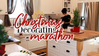 Christmas Cottage Decorating Marathon 2024 | Over 1 hour of Christmas Decor!