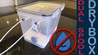 Flexible filament Drybox made with Ikea 365+ food container.