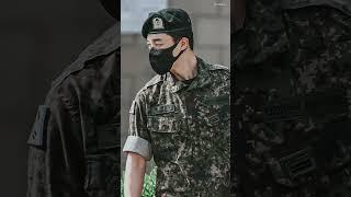 BTS member in military uniform #rm #jin #sg #jh #jm #v #jk #bts #army