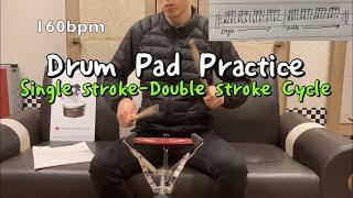 [Drum Pad Practice]Lesson 03.Single-Double Stroke Cycle : Warm-Up