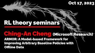 RL theory seminar: Ching-An Cheng