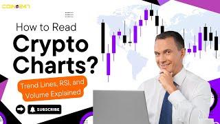 How to Read Crypto Graphs and Charts: Trend Lines, RSI, and Volume Explained