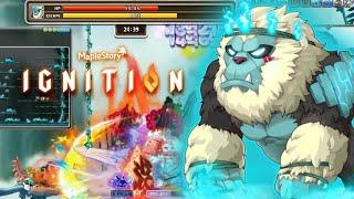 MapleStory IGNITION: NEW Monster Park Extreme Lv260+ INSANE EXP!!!