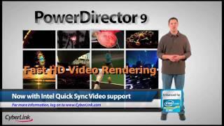 PowerDirector 9 - A revolution in video Editing