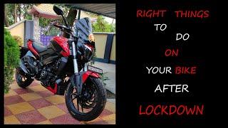 HOW TO MAINTAIN BIKE AFTER LOCKDOWN | AFTER LOCKDOWN BIKE MAINTAINANCE | #Bikemaintaince ||VLOG - 39