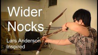 Shoot like Lars Anderson with Wider Nocks