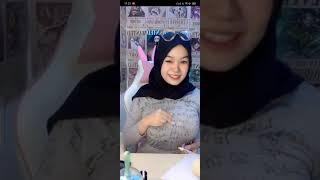 Mei mei Chan live Tik Tok Tulis Nama Did4d4 b354R nya sampe t4rik baju nya ke at4s 