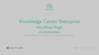 The best Knowledge base plugin for WordPress - Knowledge Center Enterprise - Customizations