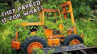 WILL IT START? RARE LULL All Terrain Forklift Sitting For 25 Years!