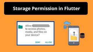 Storage Permission in Flutter | Permission Handler package | Android Storage Permission