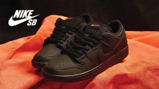 Nike SB Triple Black Dunk Low | SB Holiday Apparel