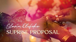 GLORIA OLUFEKO'S SURPRISE PROPOSAL FULL VIDEO