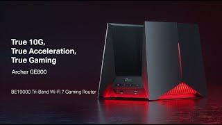 BE19000 Tri-Band WiFi 7 Gaming Router — Archer GE800