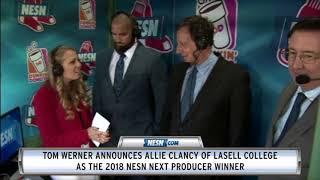 Allie Clancy wins 2018 NESN Next Producer competition